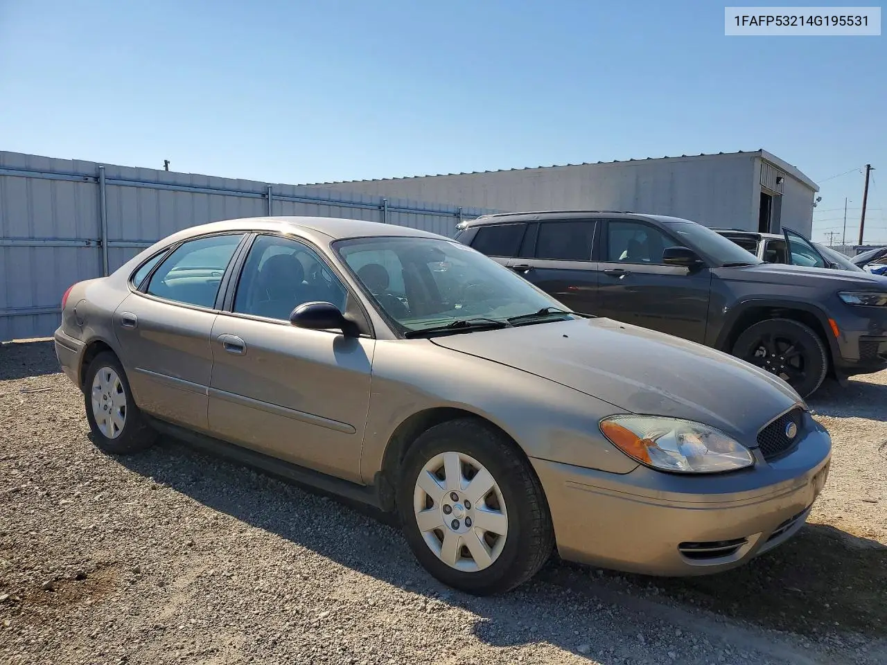 2004 Ford Taurus Se VIN: 1FAFP53214G195531 Lot: 60809216
