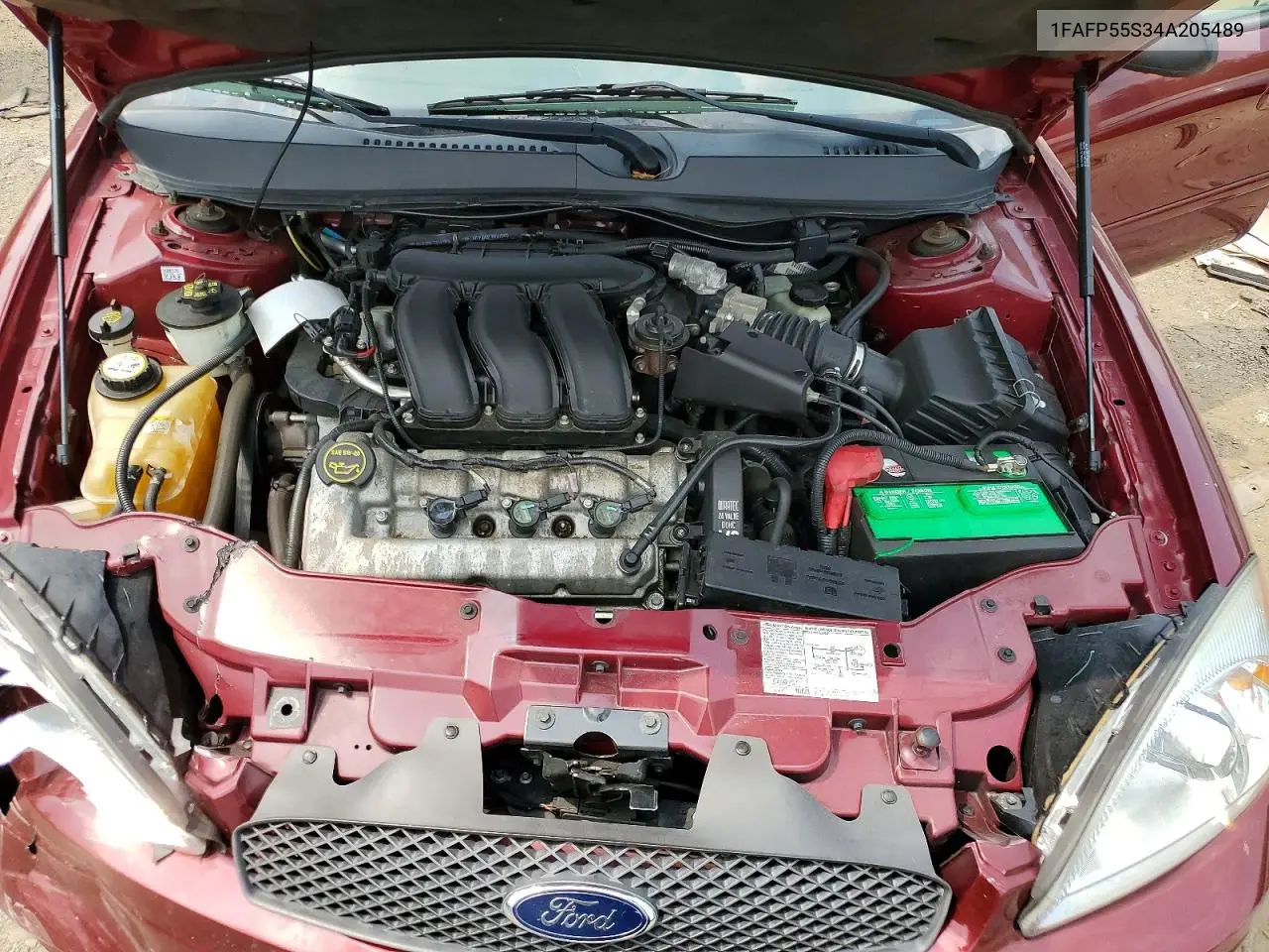 2004 Ford Taurus Ses VIN: 1FAFP55S34A205489 Lot: 61570696