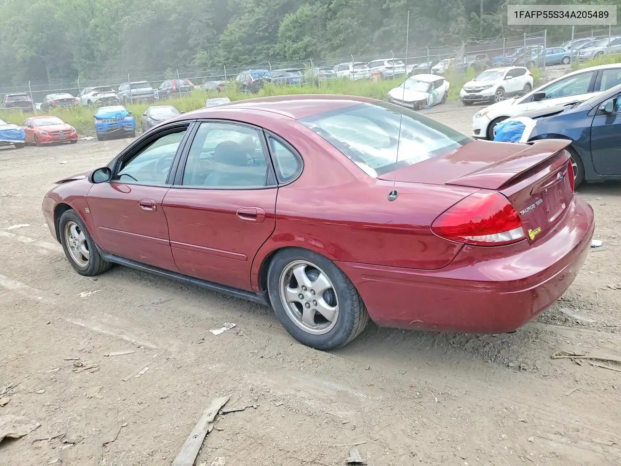 2004 Ford Taurus Ses VIN: 1FAFP55S34A205489 Lot: 61570696