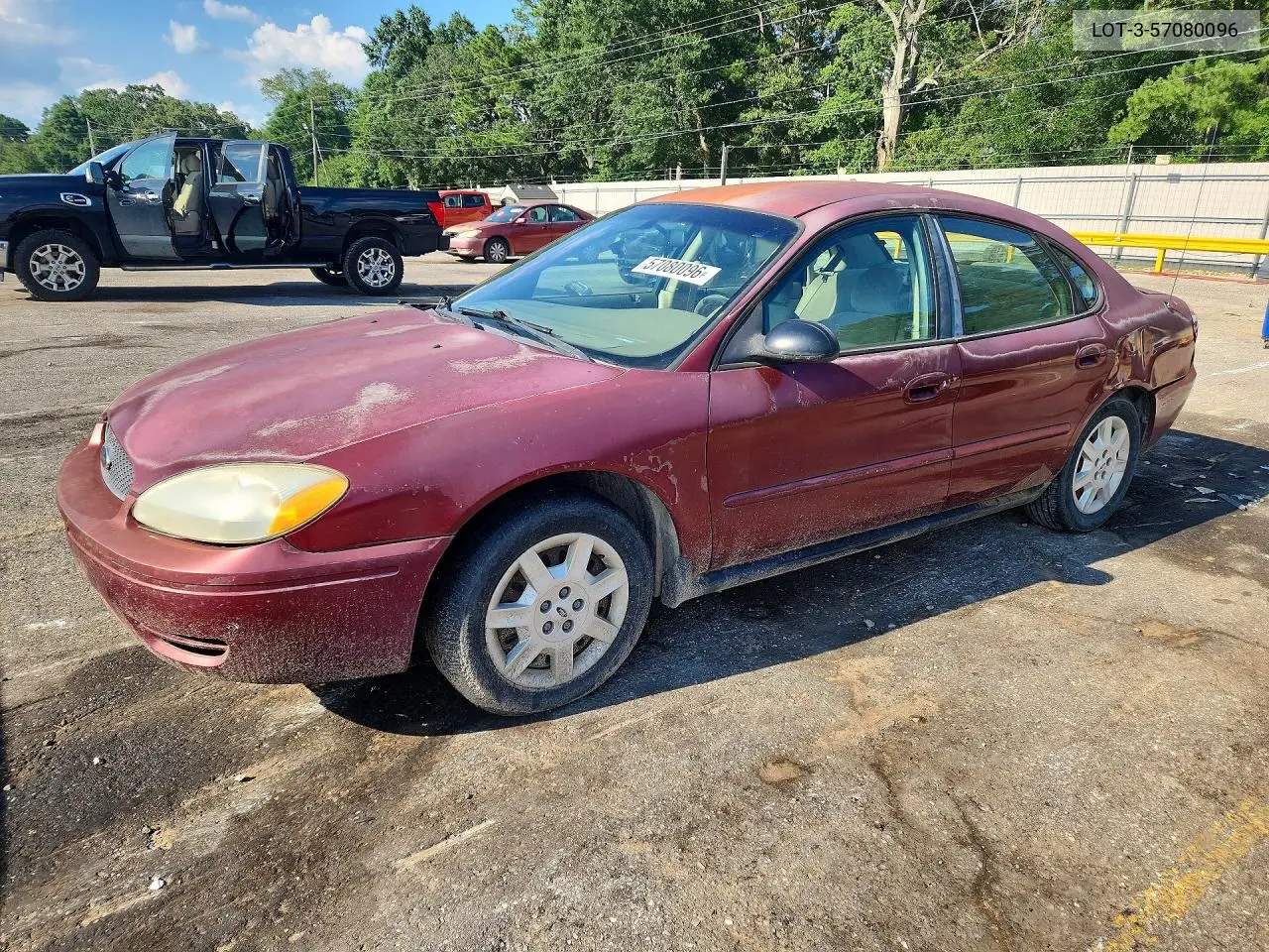 2006 Ford Taurus 4D Se VIN: 1FAFP532X6A217189 Lot: 57080096