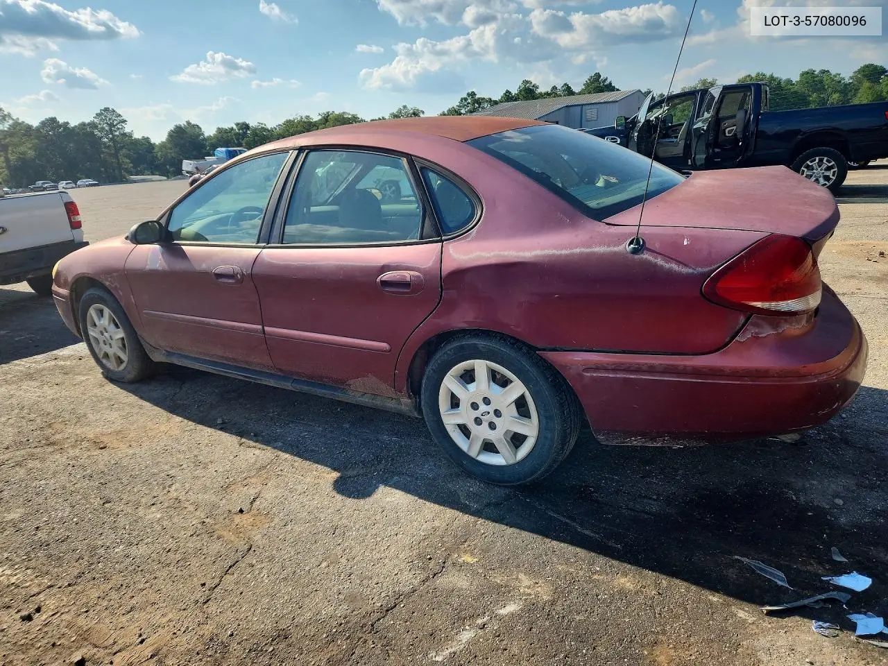2006 Ford Taurus 4D Se VIN: 1FAFP532X6A217189 Lot: 57080096