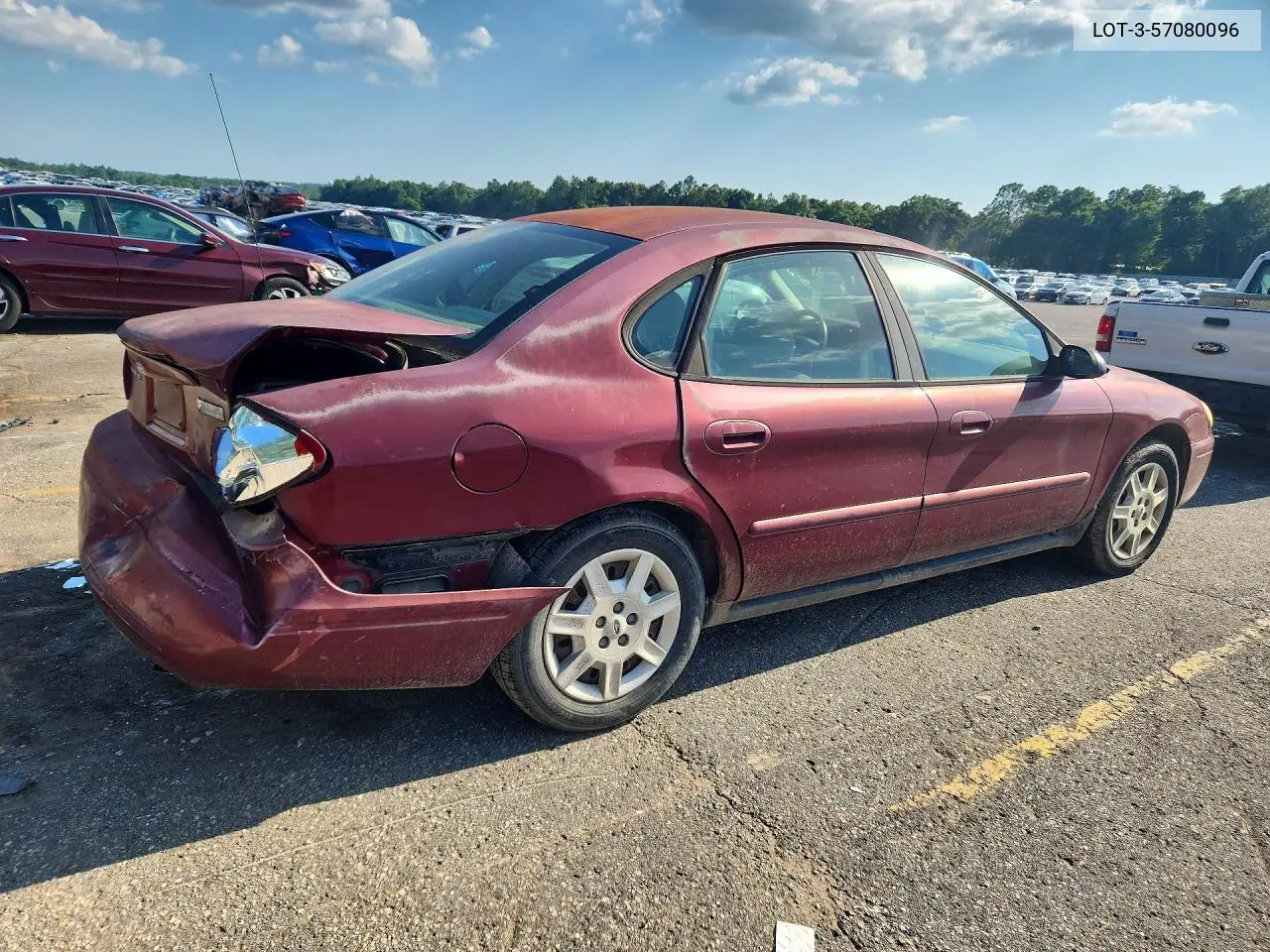 2006 Ford Taurus 4D Se VIN: 1FAFP532X6A217189 Lot: 57080096