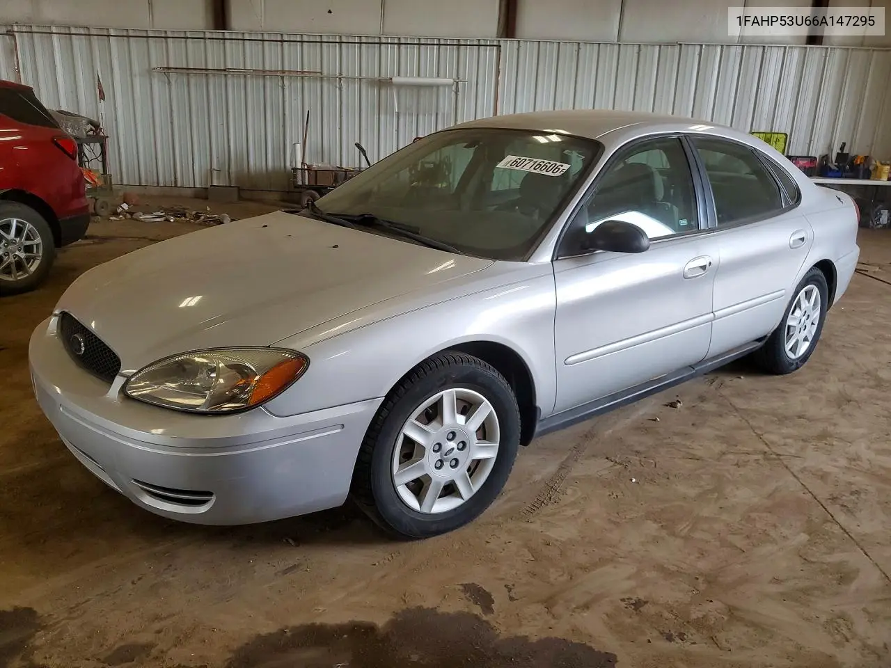 2006 Ford Taurus Se VIN: 1FAHP53U66A147295 Lot: 60716606