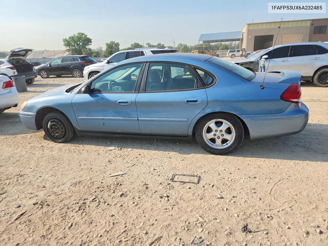 2006 Ford Taurus Se VIN: 1FAFP53UX6A232485 Lot: 61023276