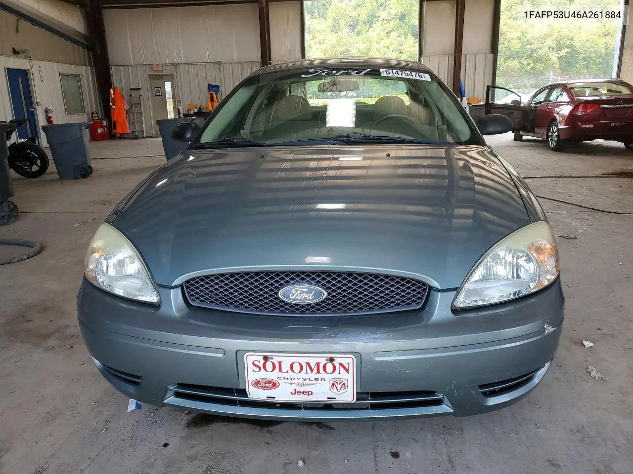 2006 Ford Taurus Se VIN: 1FAFP53U46A261884 Lot: 61475476