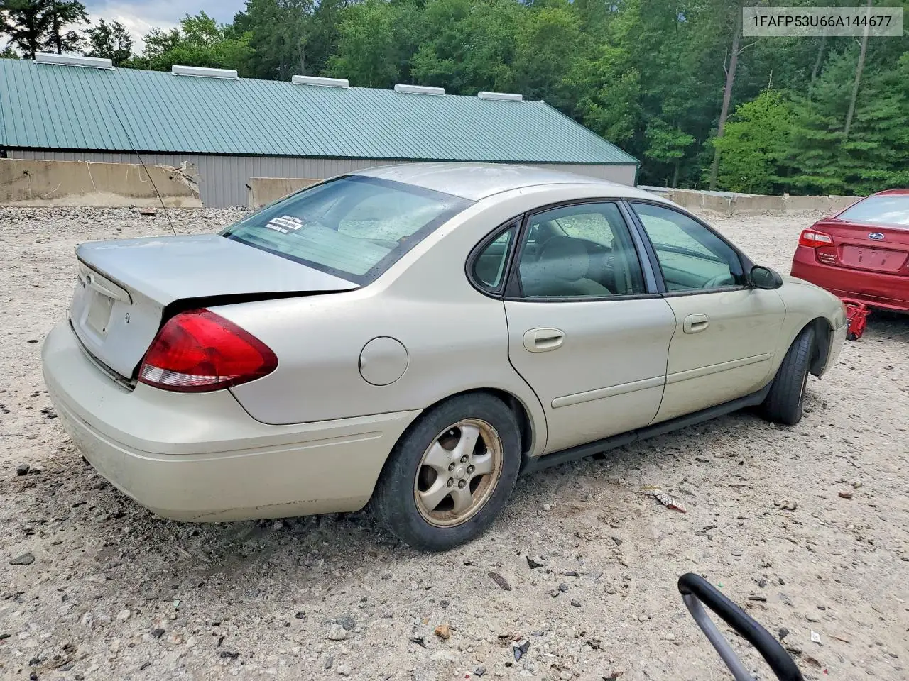 2006 Ford Taurus Se VIN: 1FAFP53U66A144677 Lot: 61891466