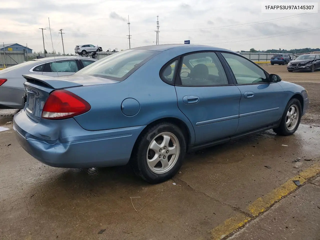 2007 Ford Taurus Se VIN: 1FAFP53U97A145307 Lot: 61308886