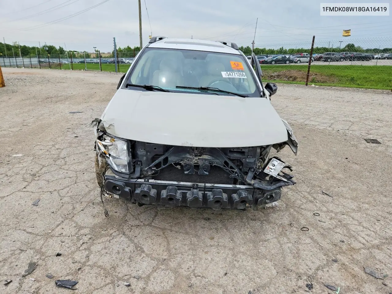 2008 Ford Taurus X Eddie Bauer VIN: 1FMDK08W18GA16419 Lot: 54771266