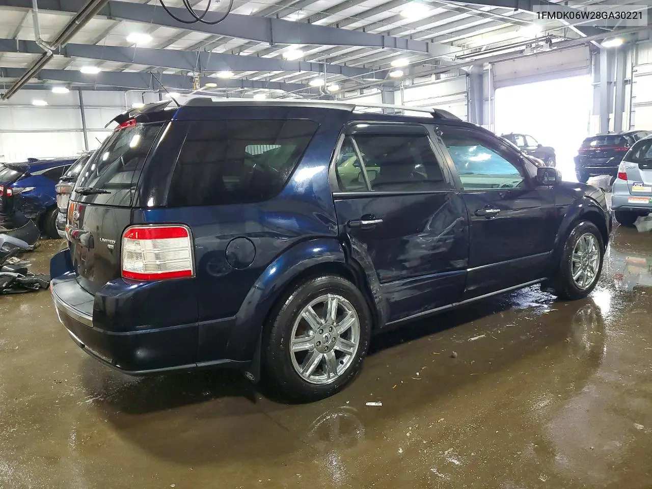 2008 Ford Taurus X Limited VIN: 1FMDK06W28GA30221 Lot: 56590746