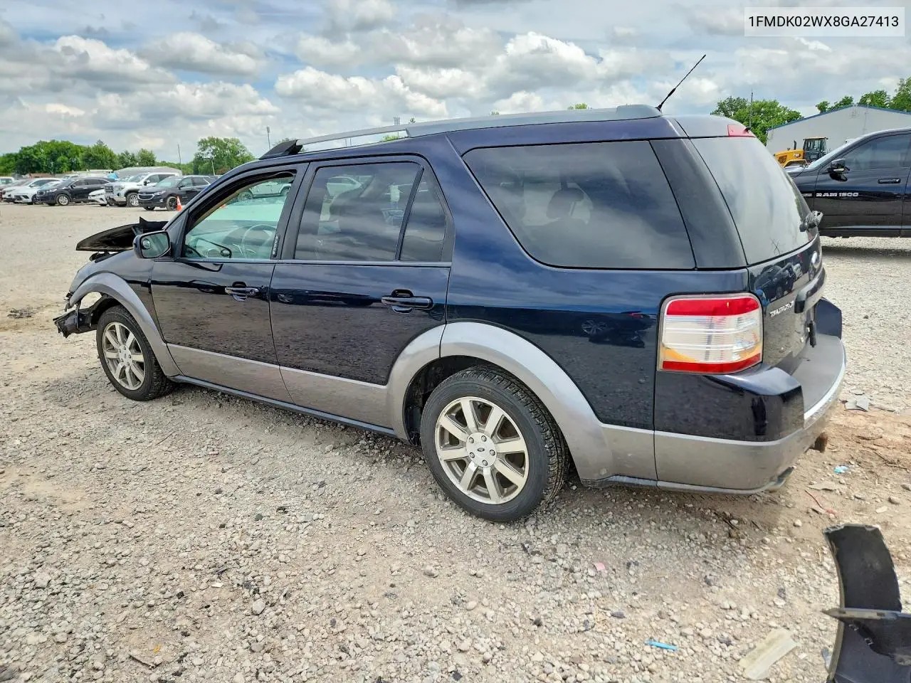 2008 Ford Taurus X Sel VIN: 1FMDK02WX8GA27413 Lot: 57067966