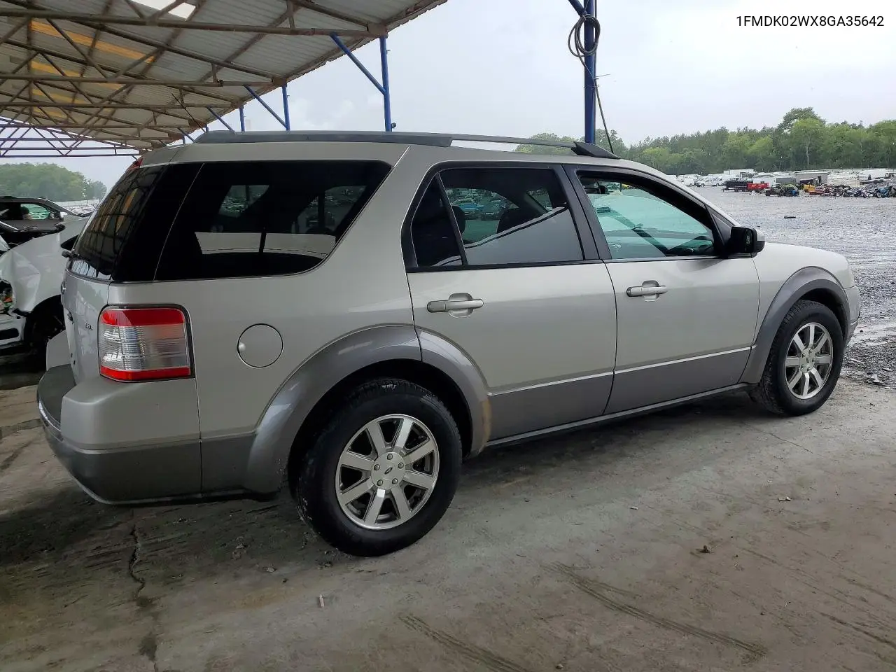2008 Ford Taurus X Sel VIN: 1FMDK02WX8GA35642 Lot: 58042996