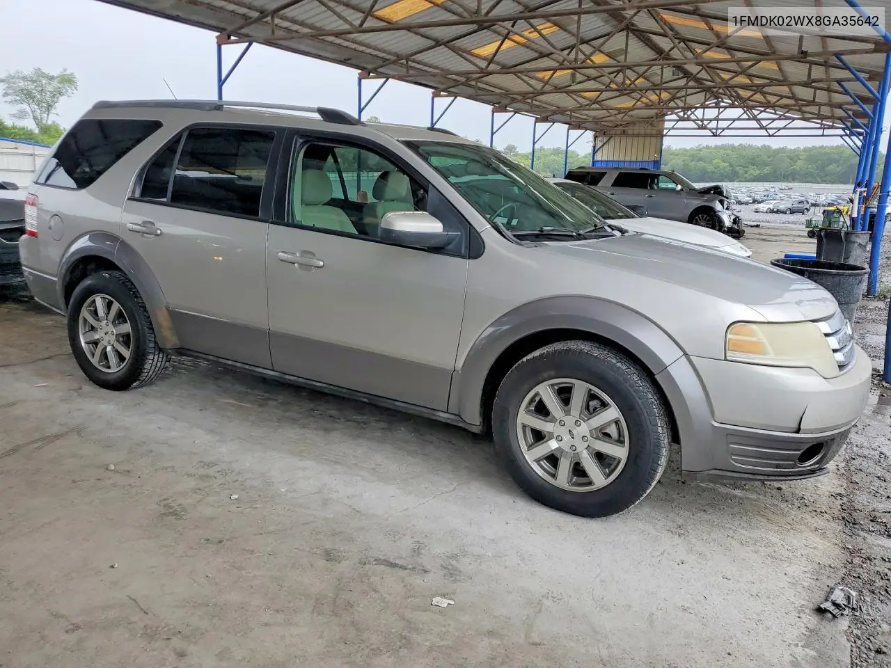 2008 Ford Taurus X Sel VIN: 1FMDK02WX8GA35642 Lot: 58042996