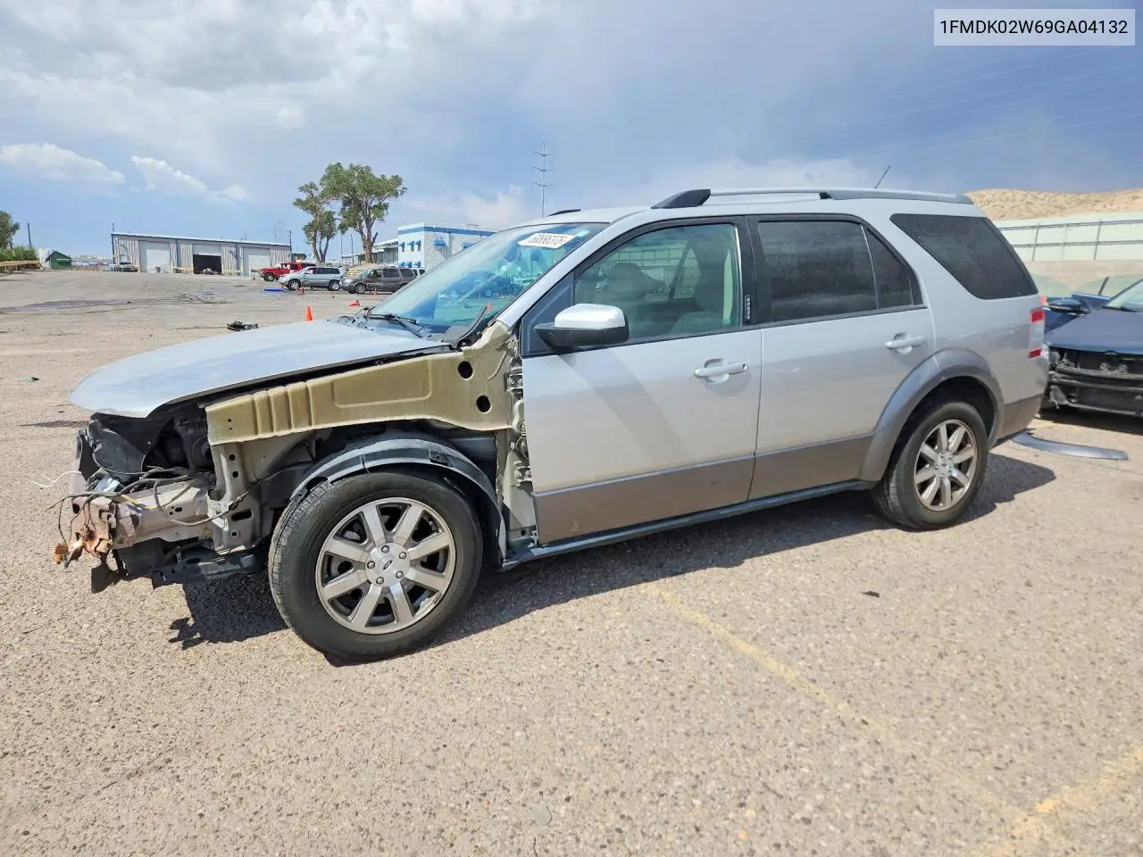2009 Ford Taurus X Sel VIN: 1FMDK02W69GA04132 Lot: 60886376