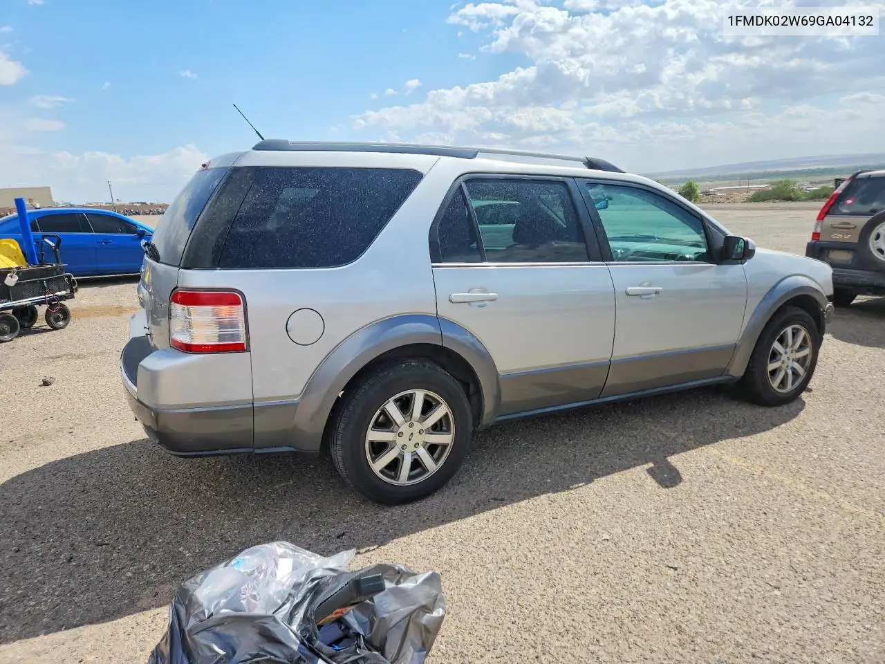 2009 Ford Taurus X Sel VIN: 1FMDK02W69GA04132 Lot: 60886376
