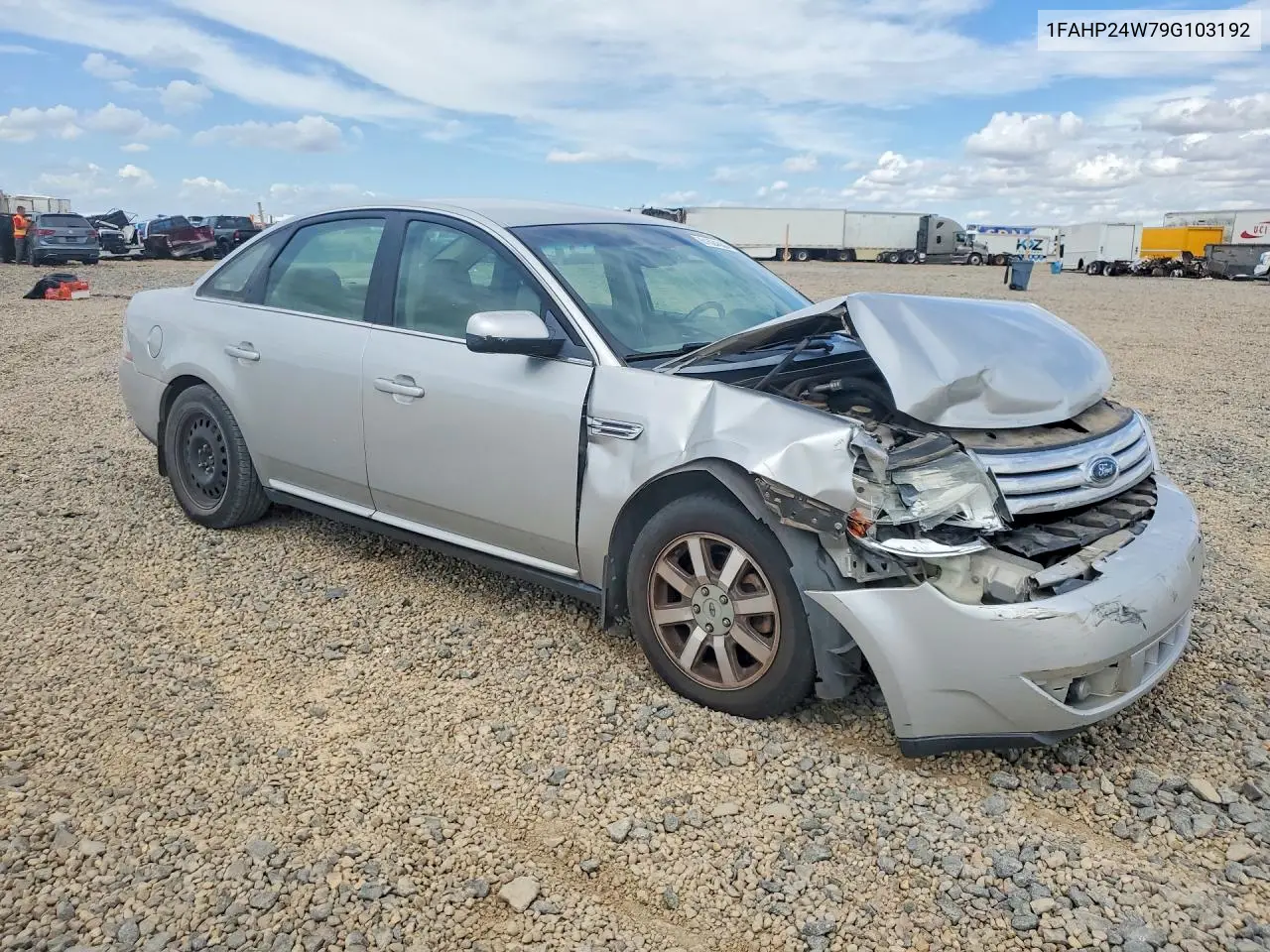 2009 Ford Taurus Sel VIN: 1FAHP24W79G103192 Lot: 61624566
