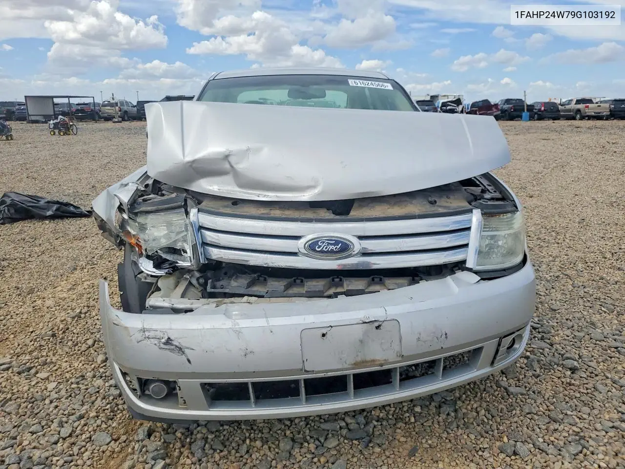 2009 Ford Taurus Sel VIN: 1FAHP24W79G103192 Lot: 61624566