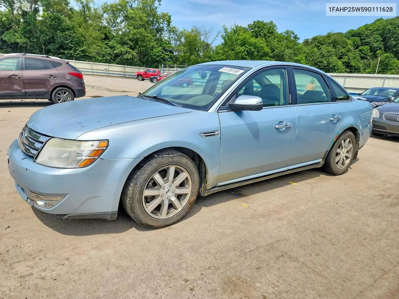 2009 Ford Taurus Limited VIN: 1FAHP25W59G111628 Lot: 61708166