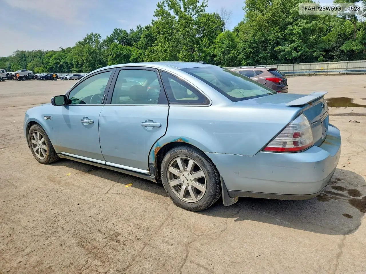 2009 Ford Taurus Limited VIN: 1FAHP25W59G111628 Lot: 61708166