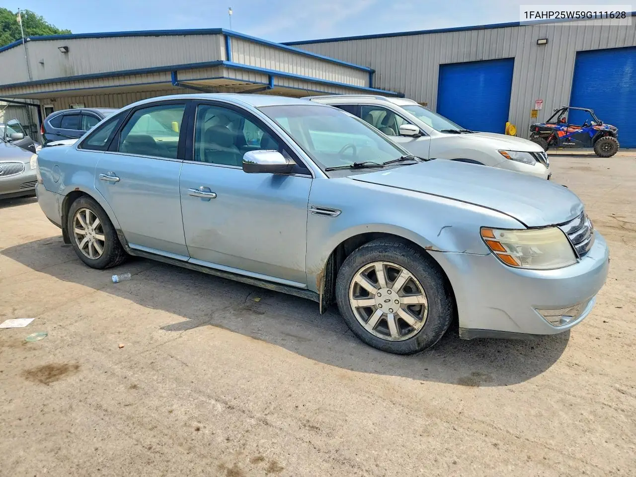 2009 Ford Taurus Limited VIN: 1FAHP25W59G111628 Lot: 61708166