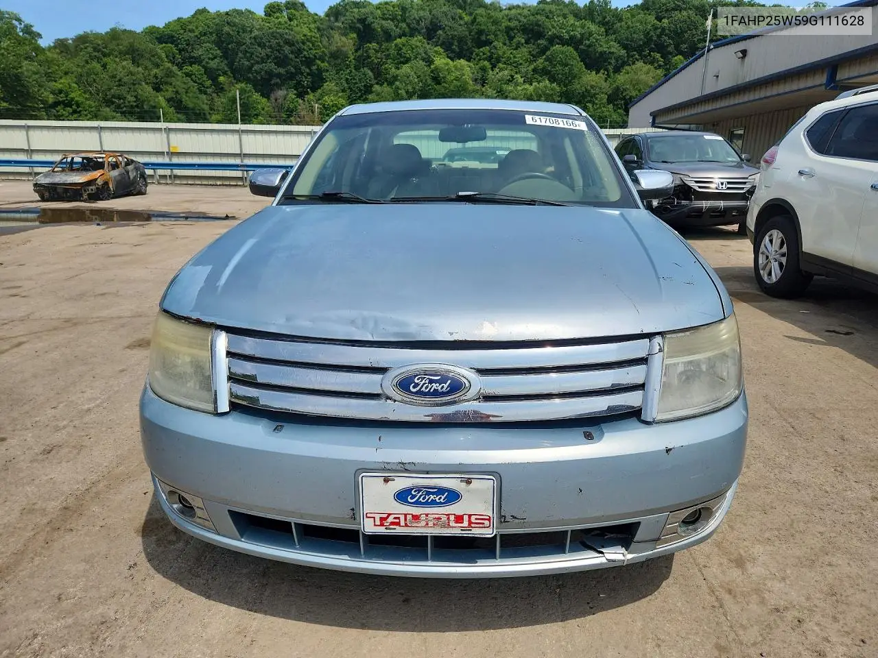 2009 Ford Taurus Limited VIN: 1FAHP25W59G111628 Lot: 61708166
