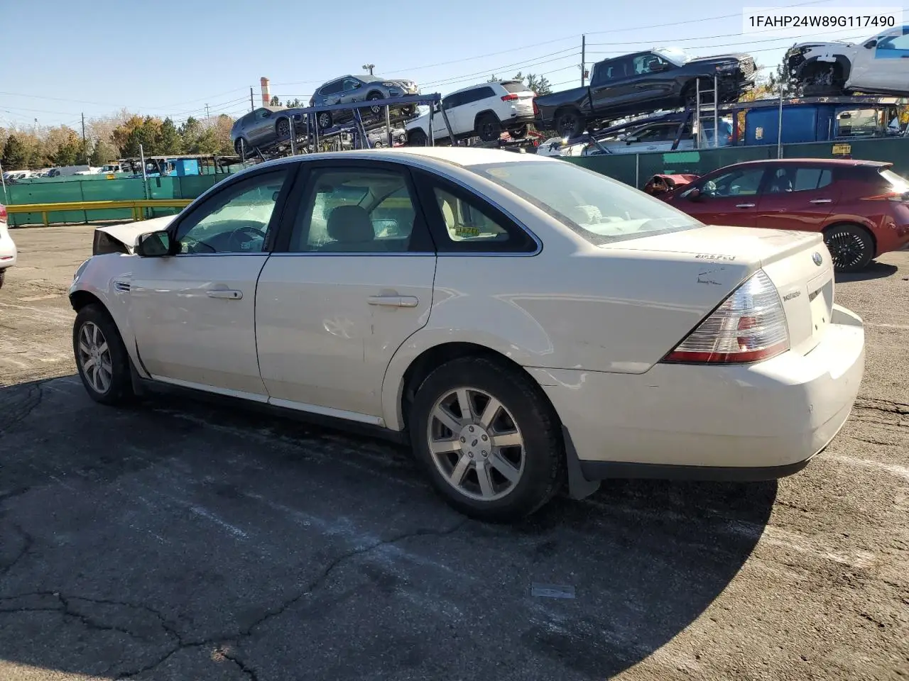 1FAHP24W89G117490 2009 Ford Taurus