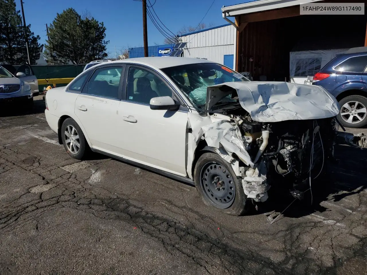 1FAHP24W89G117490 2009 Ford Taurus