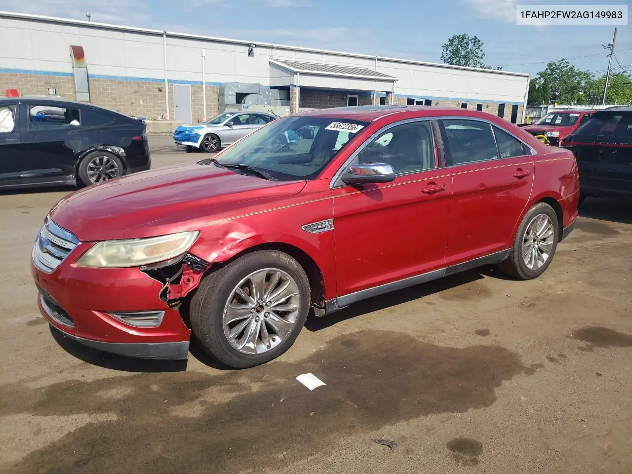 2010 Ford Taurus VIN: 1FAHP2FW2AG149983 Lot: 56622356