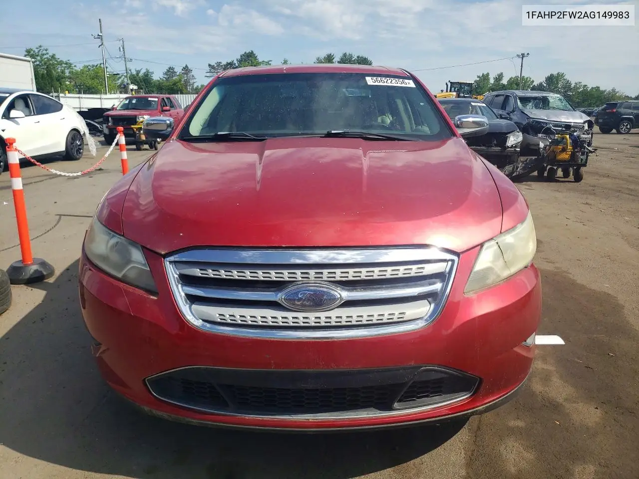 2010 Ford Taurus VIN: 1FAHP2FW2AG149983 Lot: 56622356
