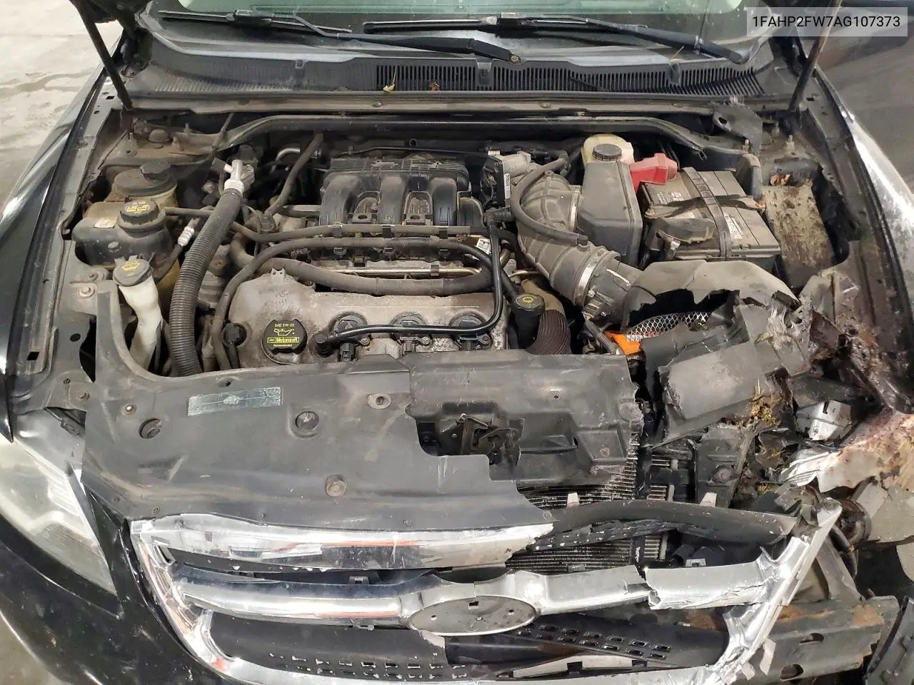 2010 Ford Taurus Limited VIN: 1FAHP2FW7AG107373 Lot: 59695286