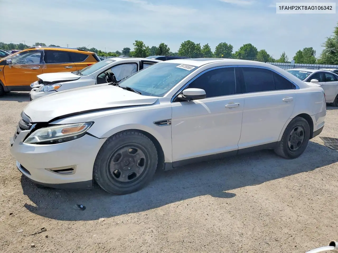 2010 Ford Taurus Sho VIN: 1FAHP2KT8AG106342 Lot: 59739566