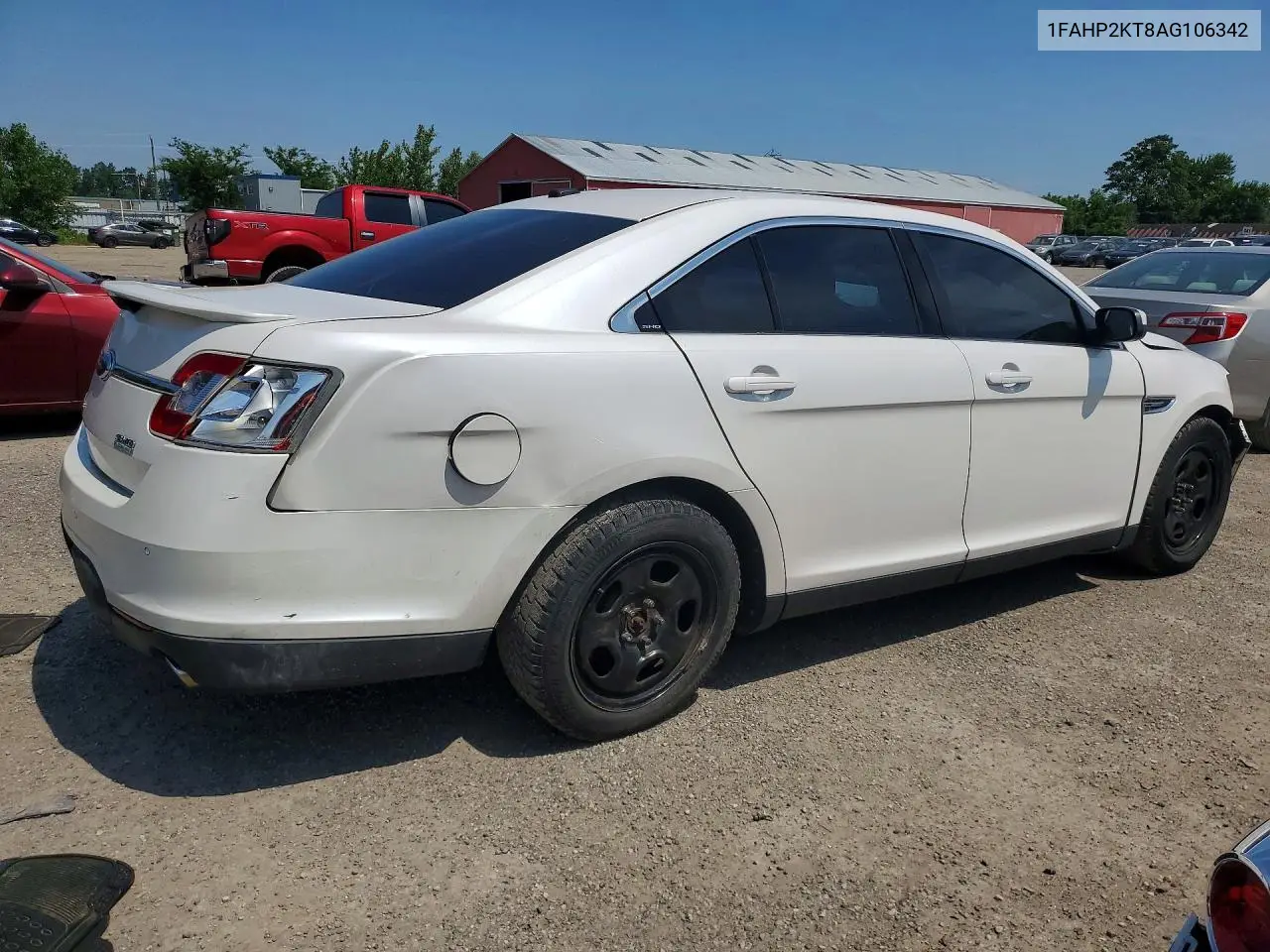 2010 Ford Taurus Sho VIN: 1FAHP2KT8AG106342 Lot: 59739566