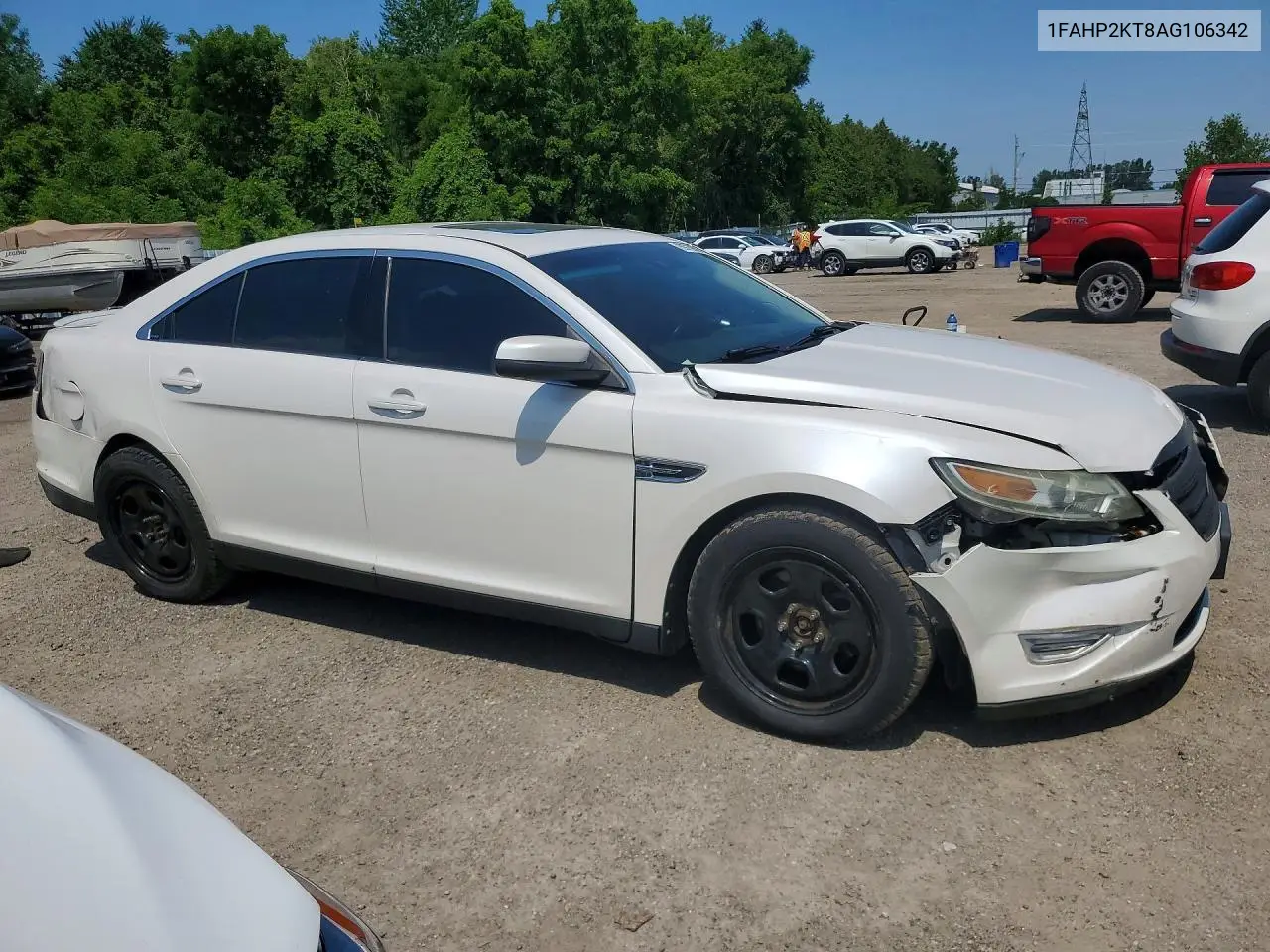 2010 Ford Taurus Sho VIN: 1FAHP2KT8AG106342 Lot: 59739566