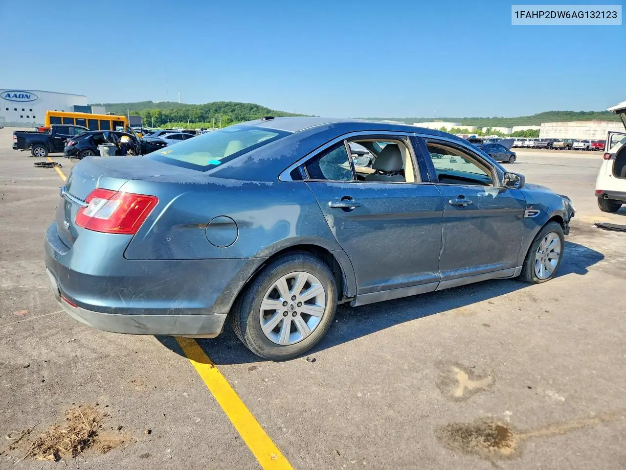 2010 Ford Taurus Se VIN: 1FAHP2DW6AG132123 Lot: 60170356