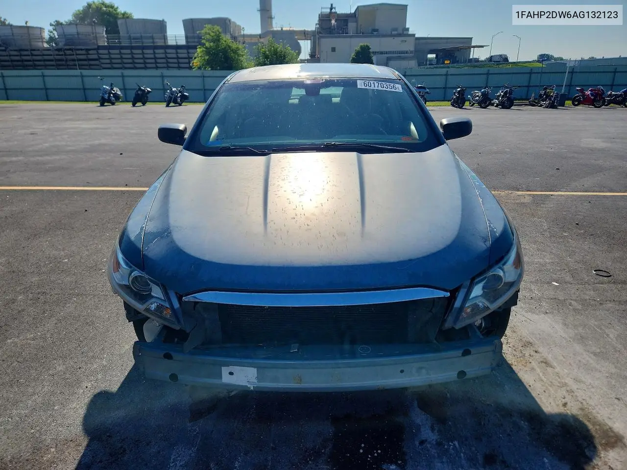 2010 Ford Taurus Se VIN: 1FAHP2DW6AG132123 Lot: 60170356