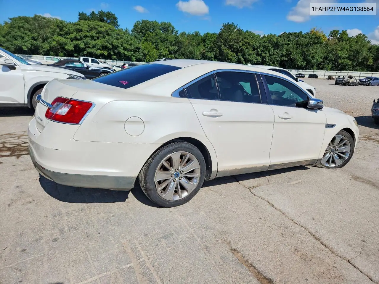 2010 Ford Taurus Limited VIN: 1FAHP2FW4AG138564 Lot: 60635976