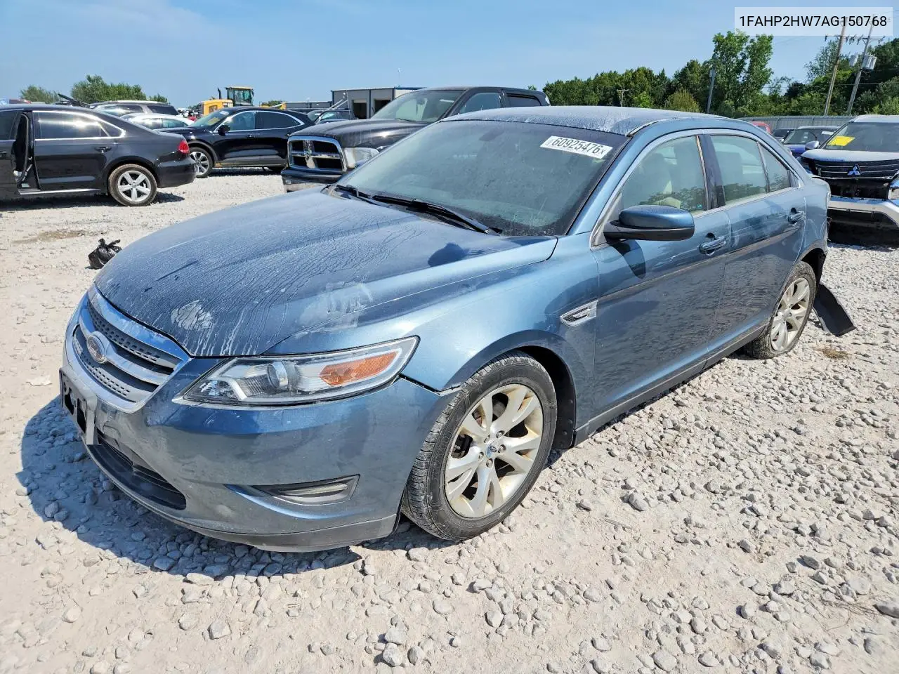 2010 Ford Taurus Sel VIN: 1FAHP2HW7AG150768 Lot: 60925476