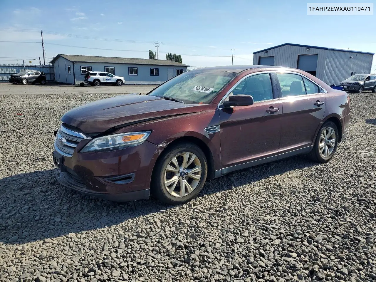 2010 Ford Taurus Sel VIN: 1FAHP2EWXAG119471 Lot: 60976796
