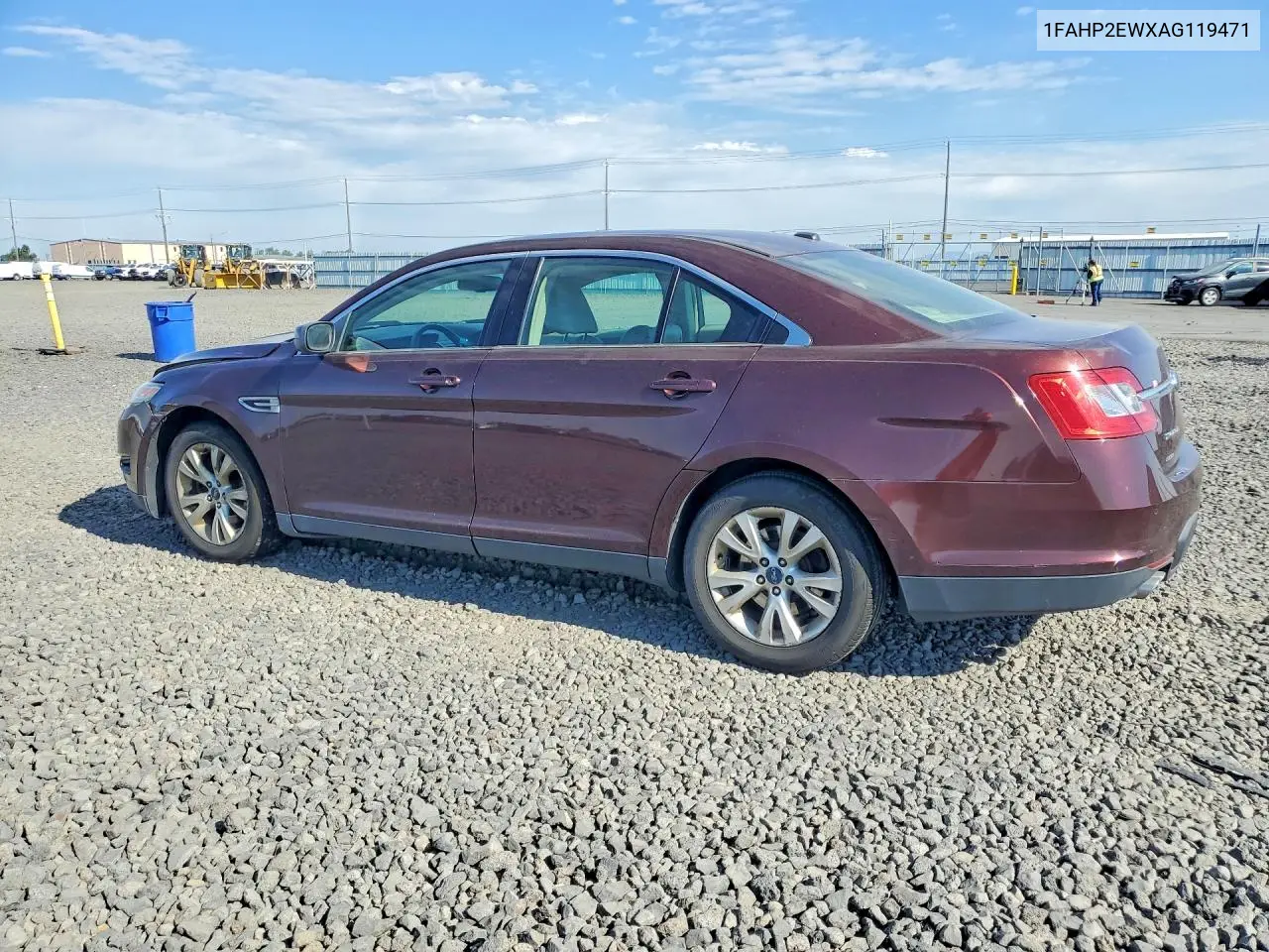 2010 Ford Taurus Sel VIN: 1FAHP2EWXAG119471 Lot: 60976796