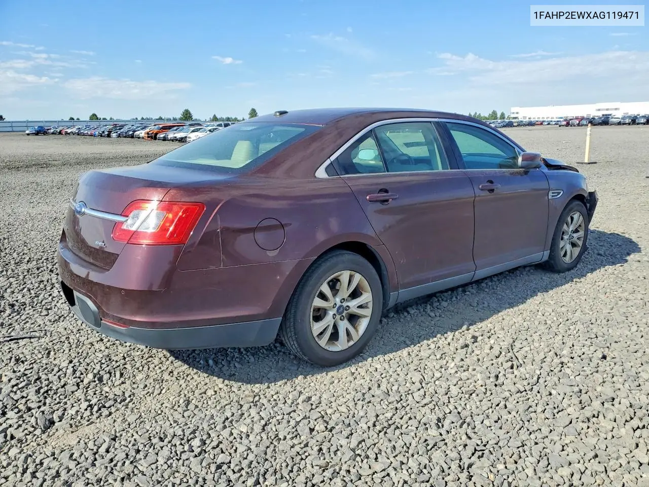 2010 Ford Taurus Sel VIN: 1FAHP2EWXAG119471 Lot: 60976796
