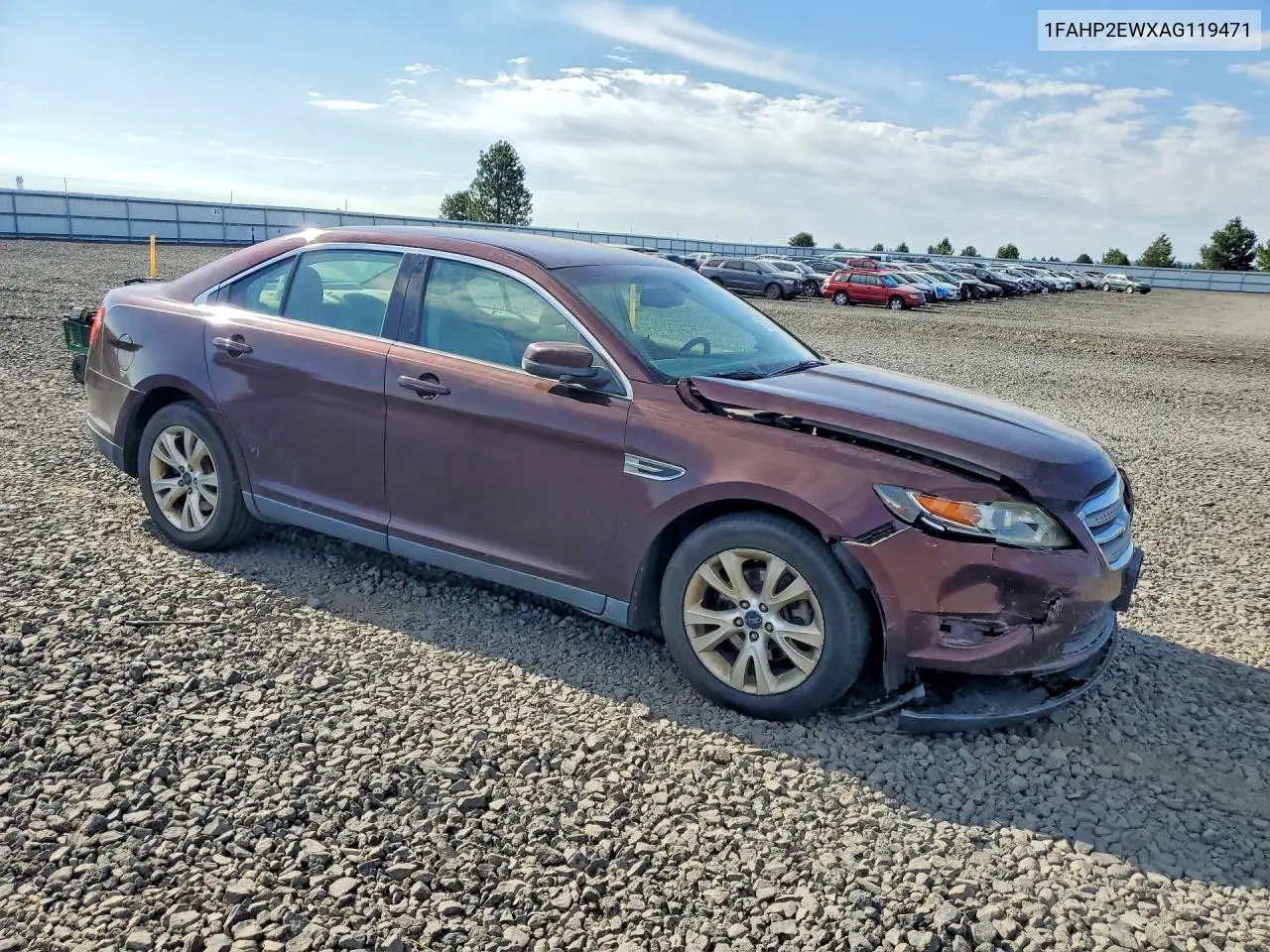2010 Ford Taurus Sel VIN: 1FAHP2EWXAG119471 Lot: 60976796