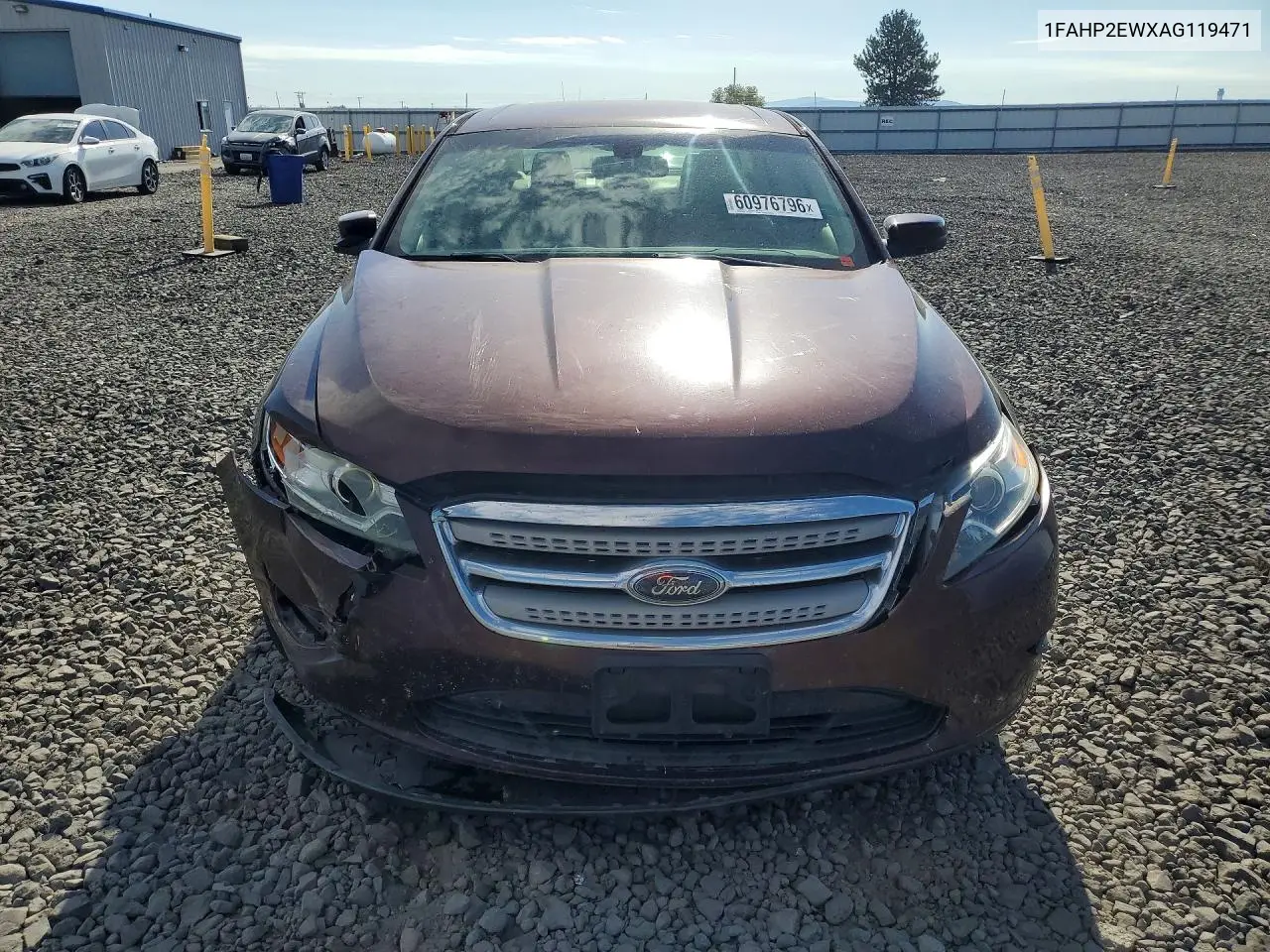 2010 Ford Taurus Sel VIN: 1FAHP2EWXAG119471 Lot: 60976796