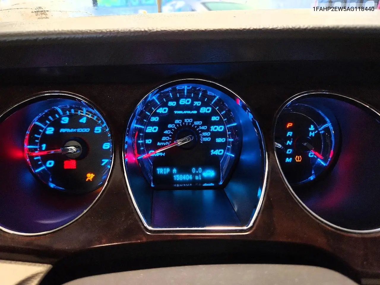 2010 Ford Taurus Sel VIN: 1FAHP2EW5AG118440 Lot: 60987306