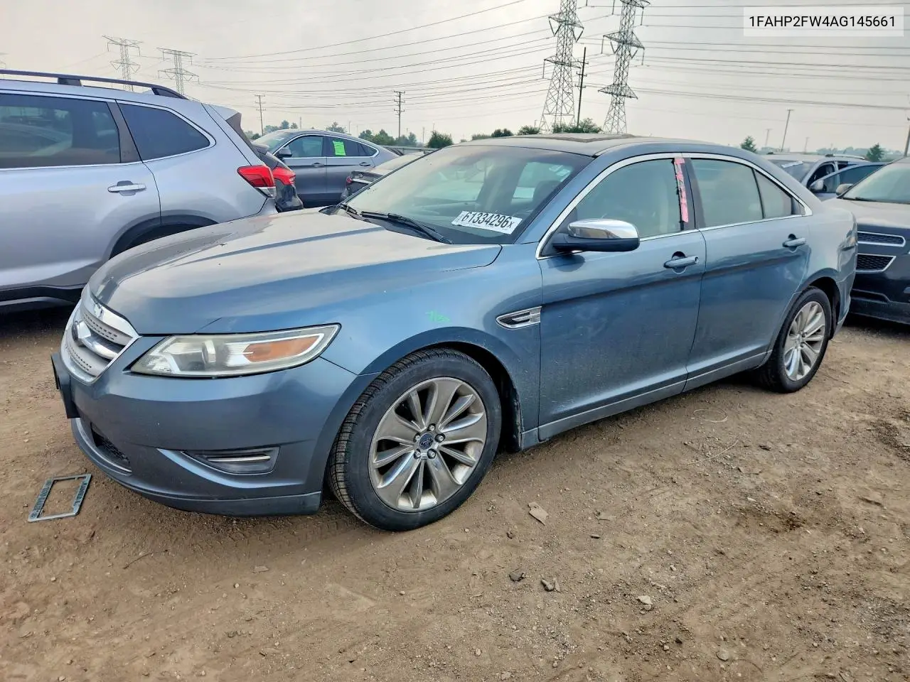 2010 Ford Taurus Limited VIN: 1FAHP2FW4AG145661 Lot: 61334296