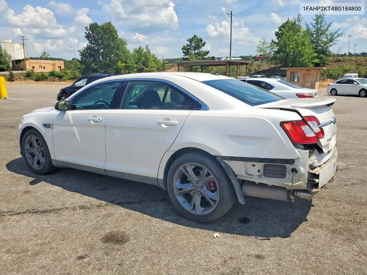 2011 Ford Taurus Sho VIN: 1FAHP2KT4BG184800 Lot: 57035466
