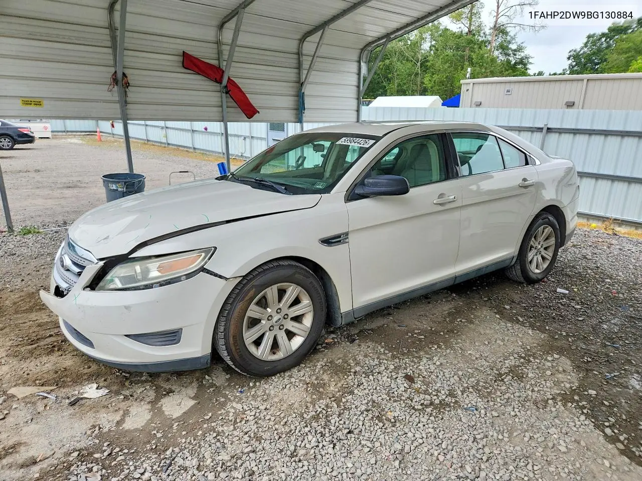 2011 Ford Taurus Se VIN: 1FAHP2DW9BG130884 Lot: 58984426
