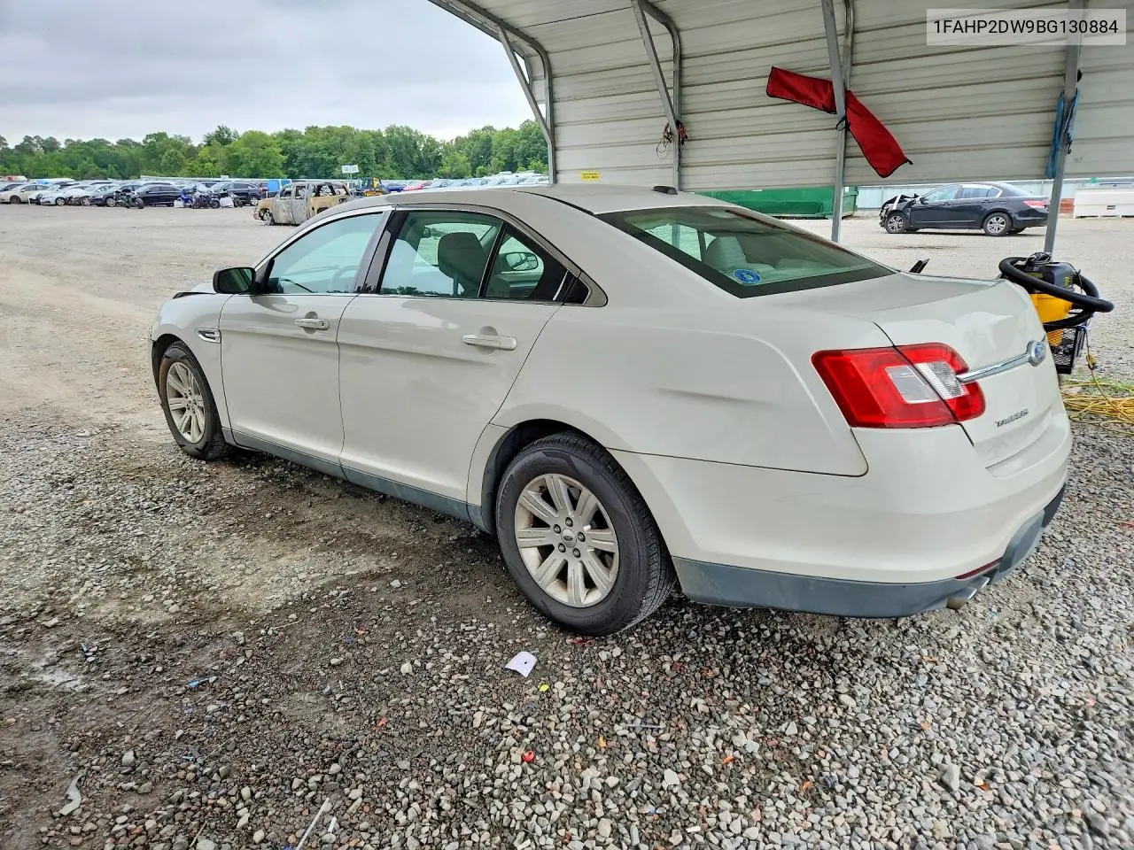 2011 Ford Taurus Se VIN: 1FAHP2DW9BG130884 Lot: 58984426