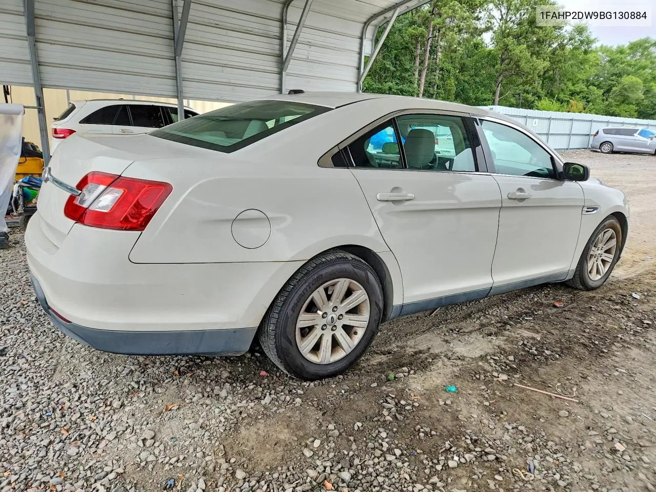 2011 Ford Taurus Se VIN: 1FAHP2DW9BG130884 Lot: 58984426