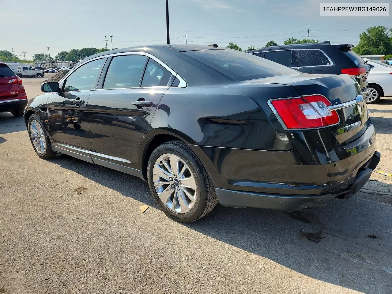 2011 Ford Taurus Limited VIN: 1FAHP2FW7BG149026 Lot: 59893016