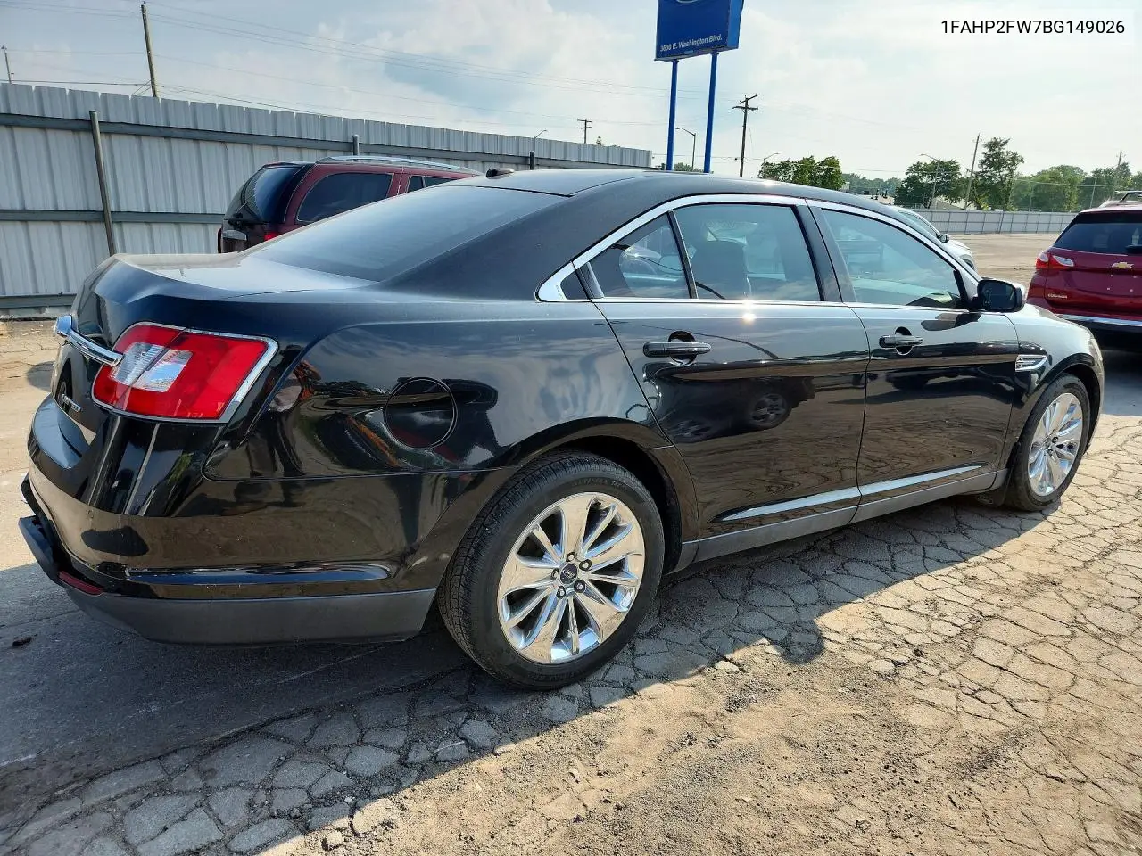 2011 Ford Taurus Limited VIN: 1FAHP2FW7BG149026 Lot: 59893016