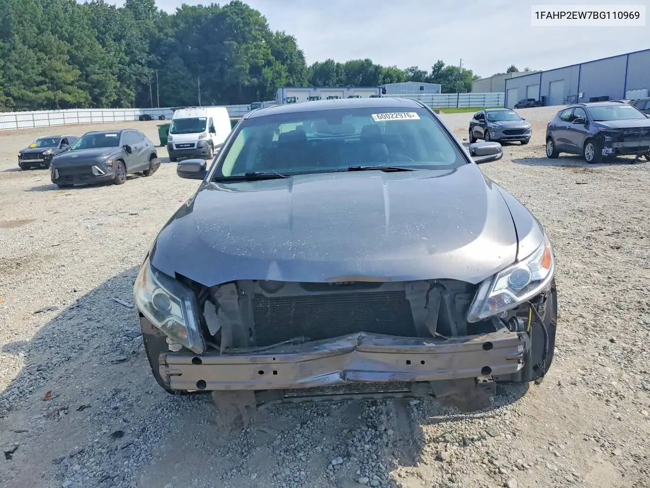 2011 Ford Taurus Sel VIN: 1FAHP2EW7BG110969 Lot: 60022976